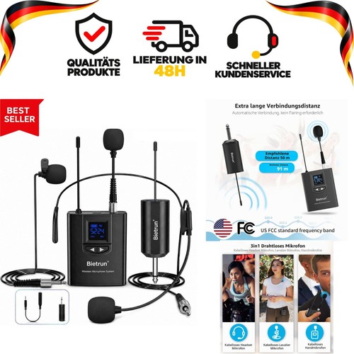 Bietrun uhf wireless - uhf, lavalier