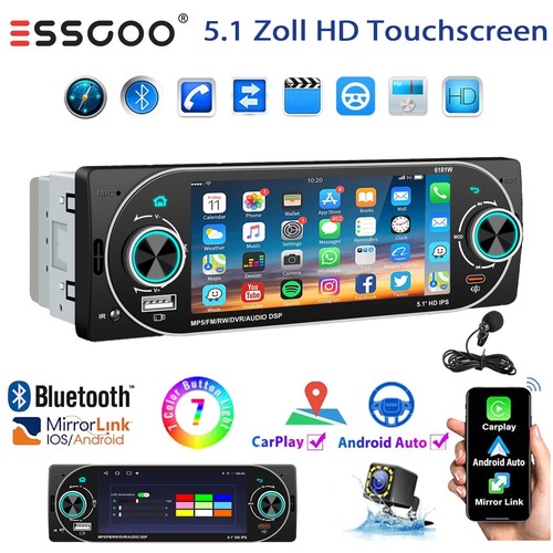 Din autoradio apple carplay - 1,