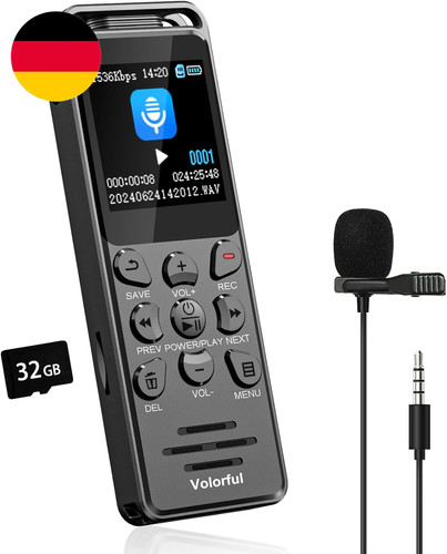 48gb diktiergerät digital - 48gb,