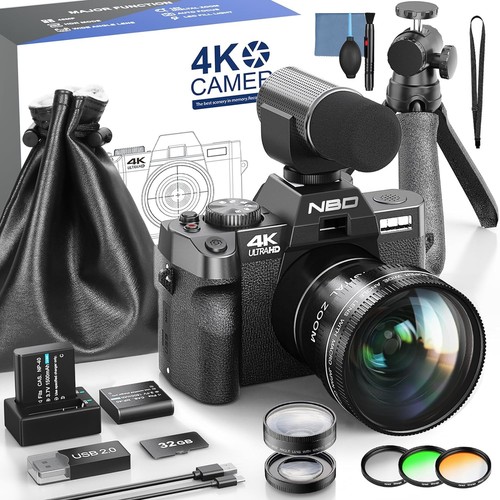 60fps digitalkamera 48mp - 4k,